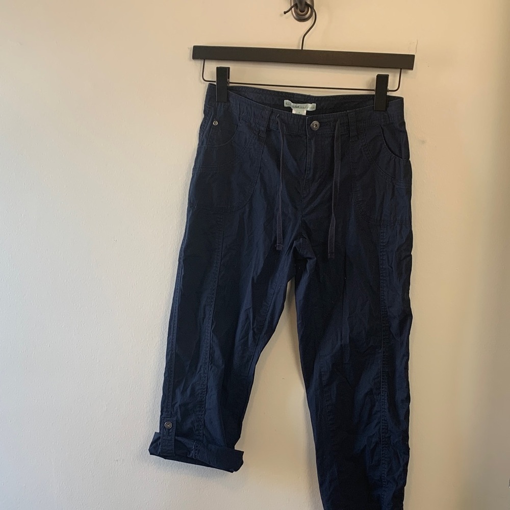 Cleo Petites Lightweight Summer Pants w Convertible Cuff